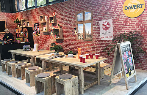 Messedesign: Messestand von Davert Messedesign: Messestand von Davert