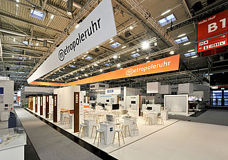 Bild 1 Messestand von Metropole Ruhr